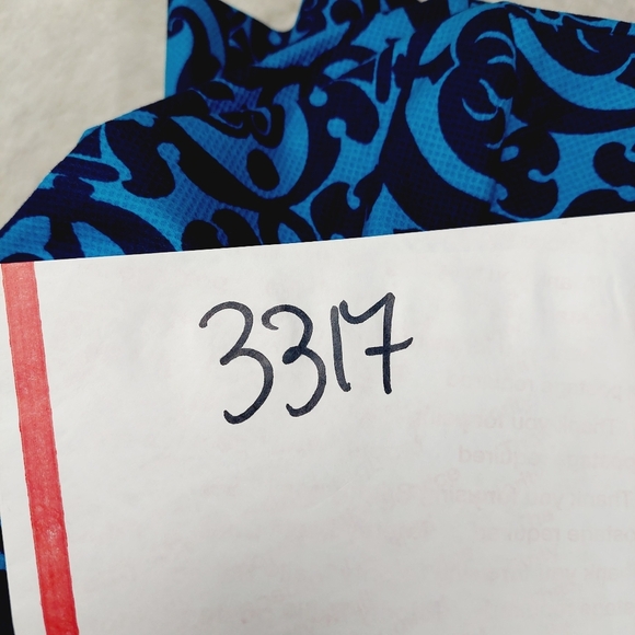 Talbots Aqua Blue Medallion Print 2-Button Front Career Blazer P3317 - Picture 9 of 9